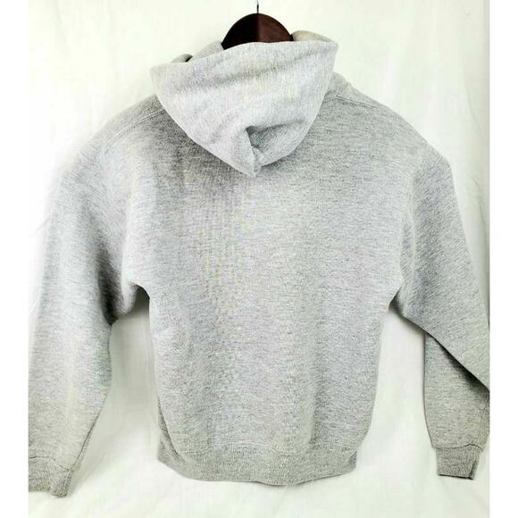 LSU Tigers Russell Athletic Kids Fleece Hoodie Gray Heathered Kangaroo Pocket L - Picture 2 of 12